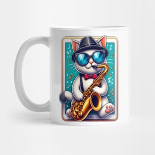 Jazz Cat Mug